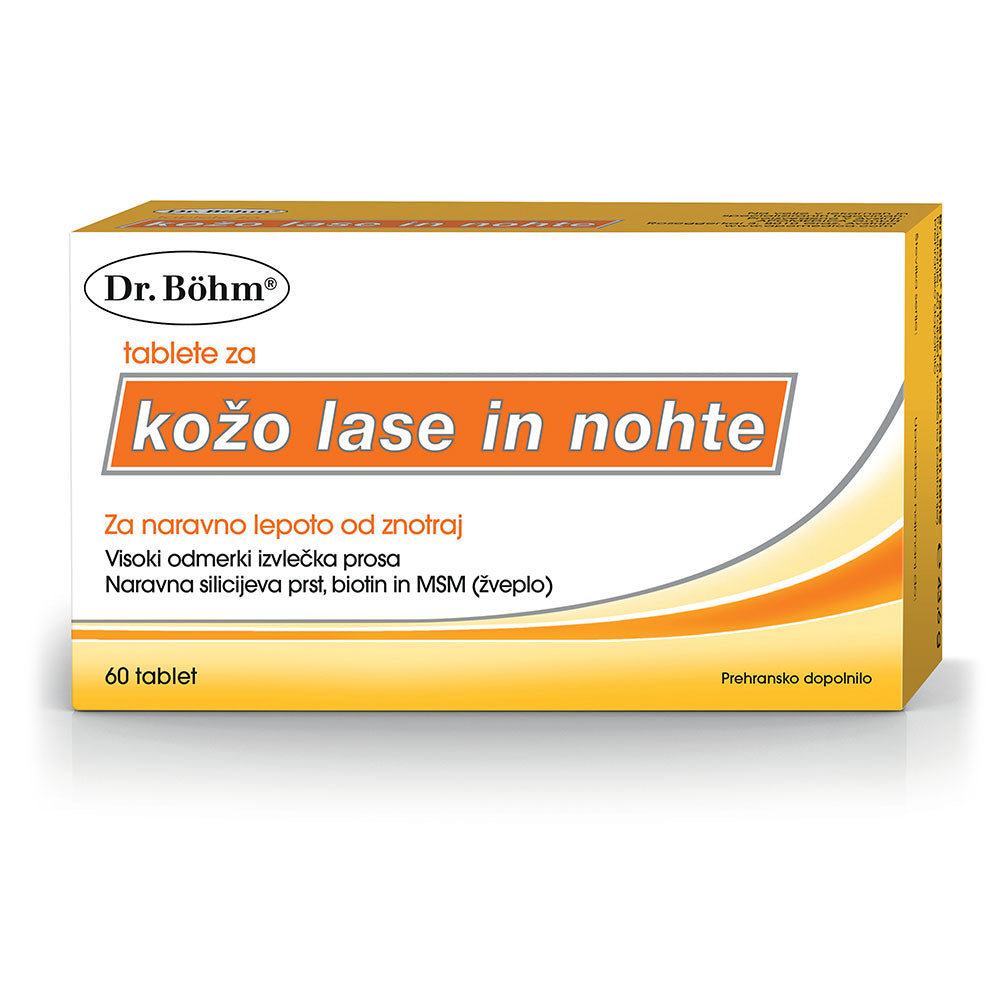 Dr. Böhm tablete za kožo, lase in nohte (60 tablet)